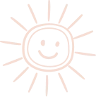 Sun icon signifying a positive and nurturing environment at Step by Step Nursery Dubai.